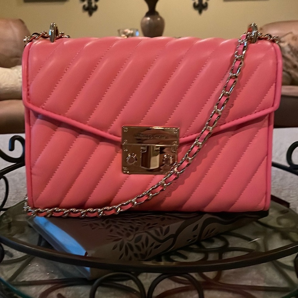 ‼️SOLD‼️Michael Kors Rose MD Handbag Purse